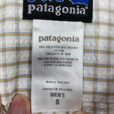 【Men's S ホワイト系】 2009 Patagonia ( パタゴニア ) ショートスリーブ パッカーウェア シャツ Short Sleeved Packerwear Shirts ELW 生産終了モデル 入手困難 ウェア トップス インナー シャツ ショート