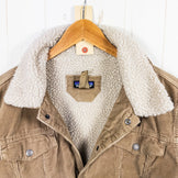 男式 M 米色 2020 Patagonia 绒毛衬里卡车司机夹克 (MJVK) - 停产款，难以找到 - 灯芯绒和有机棉上衣