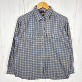 【Men's M ネイビー系】 Montbell ( モンベル ) ロングスリーブ チェックシャツ ポリエステル ウェア トップス インナー シャツ ロングスリーブシャツ 化繊 z00055016  化繊 ロングスリーブシャツ インナー シャツ トップス ウェア