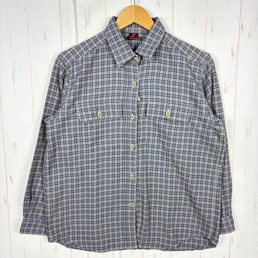 【Men's M ネイビー系】 Montbell ( モンベル ) ロングスリーブ チェックシャツ ポリエステル ウェア トップス インナー シャツ ロングスリーブシャツ 化繊 z00055016  化繊 ロングスリーブシャツ インナー シャツ トップス ウェア