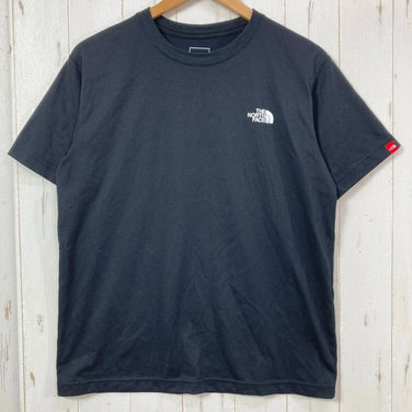 [Men's M, Black] The North Face S/S Square Camouflage Tee - Polyester, Apparel, Tops, Innerwear, Shirt, Short-Sleeve T-shirt, Crew Neck