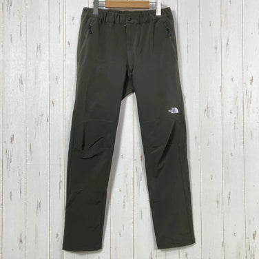 [Men's S Green] The North Face Alpine Light Pant Nylon Wear Bottoms Long Pants Softshell z00058008 Softshell Long Pants Bottoms