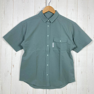 Women's Small Green Ridge Mountain Gear Basic Short Sleeve Shirt, Sage Green, Polyester, Top, Undershirt, Shirt