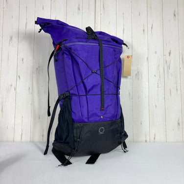 【Unisex M パープル系】 2022 Yamatomichi ( 山と道 ) スリー ジップ Three Zip Purple X-Pac VX21 40L フレームレス ナイロン バッグ ストレージ バックパック 容量【30L～54L】 z00061382 P