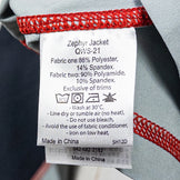 Men's Medium Gray Rab Zephyr Jacket, Mineral Polyester Softshell Jacket (z00052972)