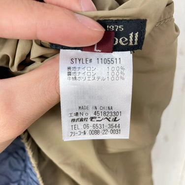 [Women's L Navy Series] Montbell Thermawrap Shorts Chemical Fiber Down Wear Bottoms Shorts Chemical Fiber Insulation z00054610 Chemical Fiber Insulation Shorts