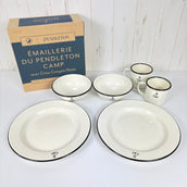 【OneSize カーキ系】 Pendleton ( ペンドルトン ) キャンプ エナメルウェア CAMP Enamelware 19370005 Camp Set z00056763 Camp Set 食器 容器 クックウェア