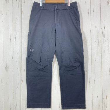 [Men's 30-Short Black] Arcteryx Cronin Cotton Pant Organic Cotton Apparel Bottoms Long Pants Cotton z00057408 Cotton Long Pants Bottoms Apparel