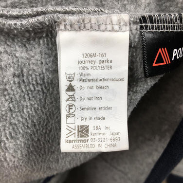 【Men's S グレー系】Karrimor ( カリマー ) ジャーニー パーカ Journey Parka ニット調 フリース ジャケット フルジップ パーカー ポーラテック サーマルプロ ニット セーター 1206M-161 Men's フリース アウター ジャケット トップス ウェア - 【公式】2ndGEAR（セカンドギア）Webショップ【登山用品・アウトドア用品専門 買取販売店】