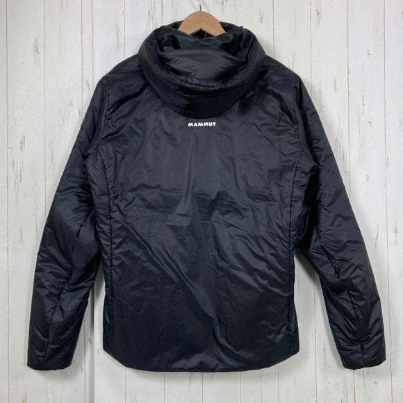 【Men's L ブラック系】 Mammut ( マムート ) IN フレックス フーデッド ジャケット IN Flex Hooded Jacket 生産終了モデル 入手困難 Nespresso（ネスプレッソ）コラボ 化繊ダウン ウェア トップス アウター ジャケッ