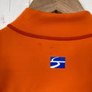 【Men's L オレンジ系】 Finetrack ( ファイントラック ) フラッドラッシュ ジップネック Flad Rush Zip Neck ポリエステル ウェア トップス インナー シャツ ロングスリーブシャツ 化繊 z00060178  化繊 ロングスリー-7