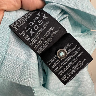 Jackwolfskin 翡翠湖衬衫，女款中号，蓝色，有机棉，长袖衬衫，棉质，z00054718