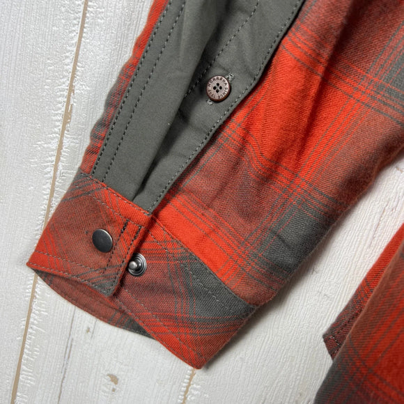 【Men's M ブラウン系】 Norrona ( ノローナ ) スヴァールバル フランネル シャツ メンズ Svalbard Flannel Shirt M's 2404-19 5516 ROOIBOS TEA/SLATE GREY z00056106 5516
