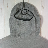 Bring Wonderwear 无缝连帽衫，浅灰色，男女通用，中号，灰色。浅灰色羊毛连帽衫/内搭衬衫。z00054409。