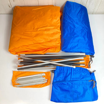 【OneSize ブルー系】 Dunlop ( ダンロップ ) 2人用コンパクト登山テント ポリエステル キャンピングギア テント 山岳テント z00052825  山岳テント テント キャンピングギア