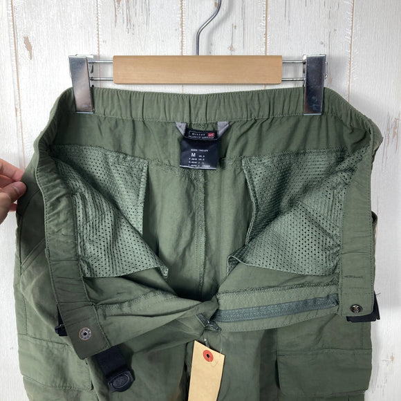 【Men's M グリーン系】 Millet ( ミレー ) アルザス エボ 3/4 ジップオフ パンツ Alsace Evo Zipoff Pants ナイロン ウェア ボトムス ロングパンツ  z00060401   ロングパンツ ボトムス ウェア