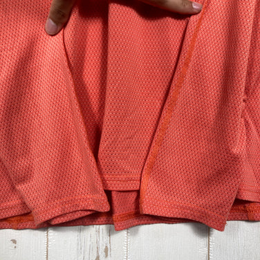 【Men's M オレンジ系】 2014 Patagonia ( パタゴニア ) ロングスリーブ アウトペーサー シャツ Long Sleeve Out Pecer Shirt ポリエステル ウェア トップス インナー シャツ ロングスリーブTシャツ クルーネック