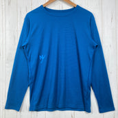 【Unisex M ブルー系】 Neutral Works(ニュートラル ワークス) ハヤチ / ロングスリーブクルー HAYACHI / LONG SLEEVE CREW ポリエステル ウェア トップス インナー シャツ ロングスリーブTシャツ クルーネック 化繊