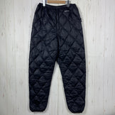 【Unisex L ブラック系】 Caravan ( キャラバン ) ダウン インナー パンツ Down Inner Pants ウェア ボトムス ロングパンツ ダウンインサレーション z00057038  ダウンインサレーション ロングパンツ ボトムス ウェア