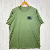 [Men's XL Green] Mountain Hardwear Happy Trails Short Sleeve OM6911 022 z00056038 022 Synthetic Short Sleeve T-Shirt