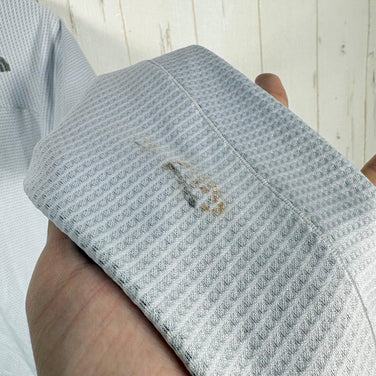 The North Face Women's Small Gray Long Sleeve FlashDry Zip Up (L/S) Polyester Top/Inner Shirt, Synthetic Fiber (z000556)