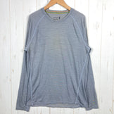 【Men's S グレー系】 Smartwool ( スマートウール ) メリノ 150 ベースレイヤー パターン ロングスリーブ Merino 150 Baselayer Pattern Long Sleeve ウール ウェア トップス インナー シャツ ロング