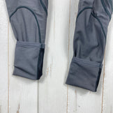 男士黑色C3Fit支撑长款紧身裤，尼龙材质，z00054291