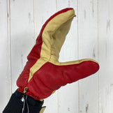 【Unisex M レッド系】 Reusch ( ロイシュ ) ハイランド アールテックス エックスティー ロブスター Highland R-TEX XT Lobster ファイアーレッド / キャメル 化繊ダウン ウェア ウェア小物 グローブ 手袋 z000598