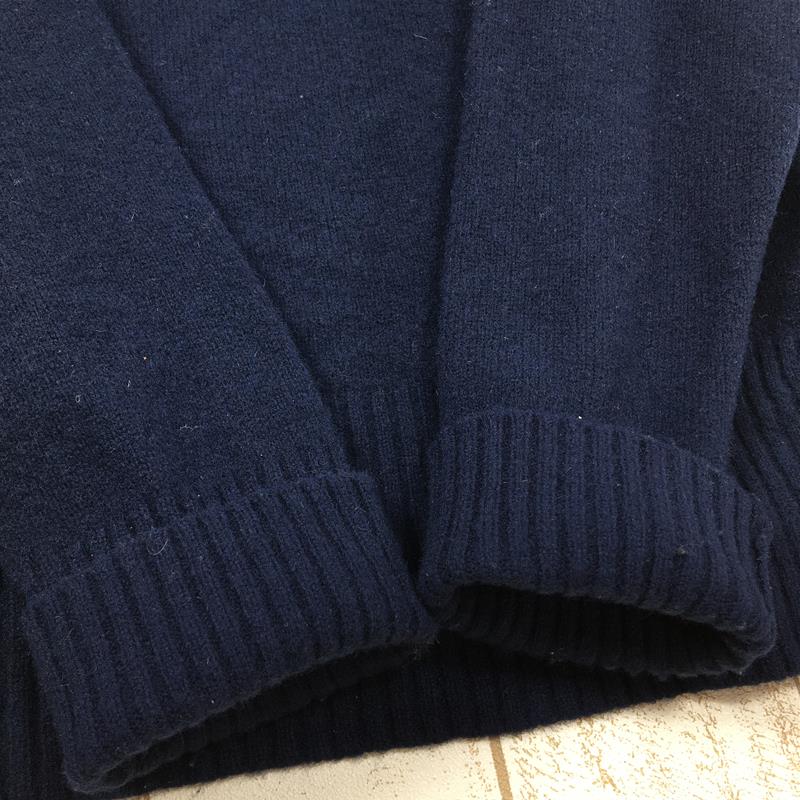 【Men's M ネイビー系】 Patagonia ( パタゴニア ) ベーリングシー セーター Bering Sea Sweater ラムウール ニット カタログ非掲載モデル 入手困難 51435 International Men's NFL ウール ロングスリ