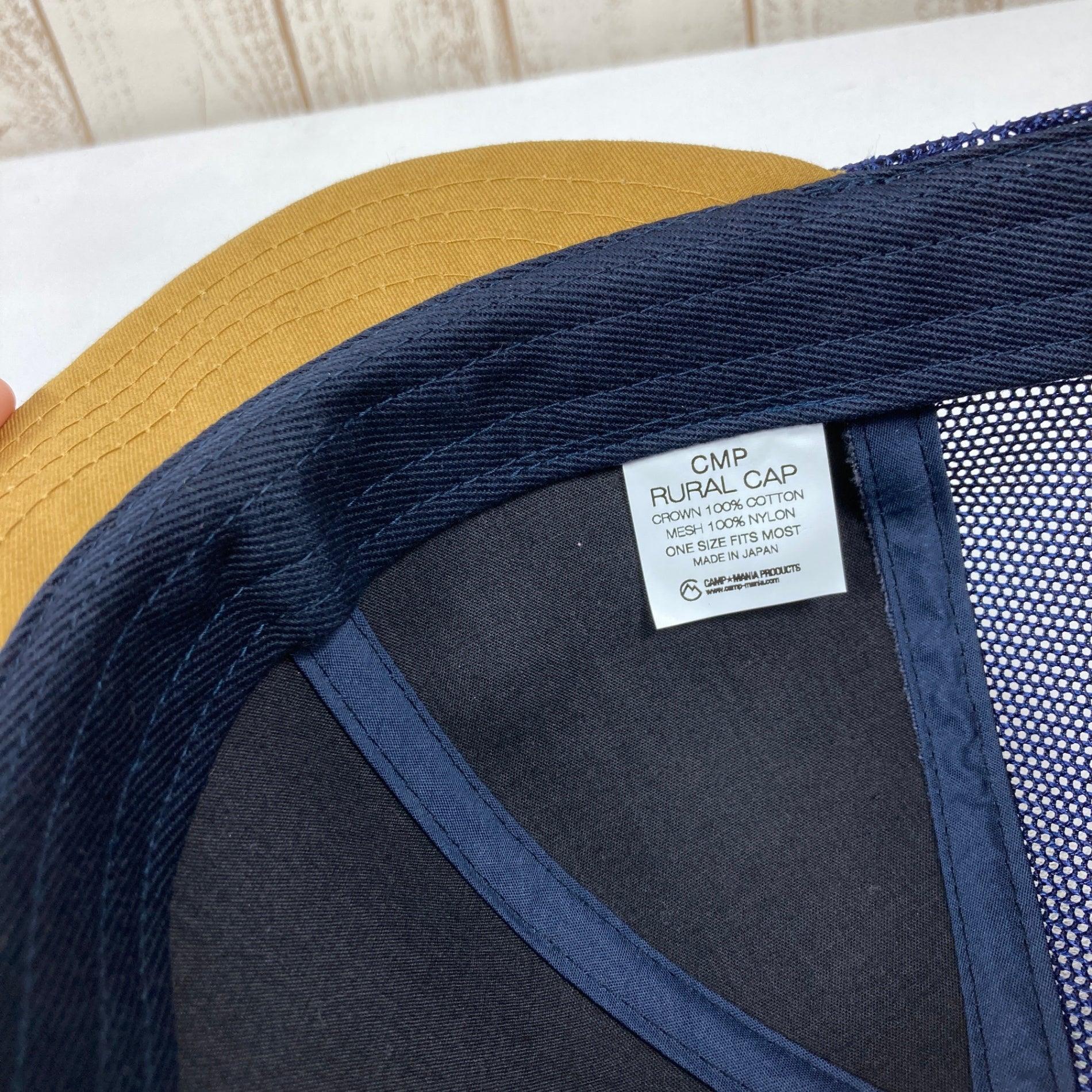 【Unisex OneSize ネイビー系】 Camp Mania Products（キャンプ マニア プロダクツ） ルーラル キャップ Rural cap ネイビー（クラウン） × マスタード（バイザー） コットン ウェア ウェア小物 ヘッドウェア キャップ z00050542 - 【公式】2ndGEAR（セカンドギア）Webショップ【登山用品・アウトドア用品専門 買取販売店】