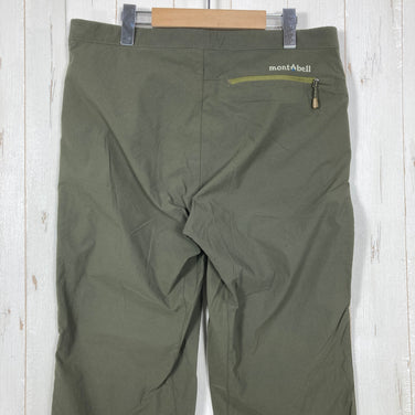 【Men's L グリーン系】 Montbell ( モンベル ) ストレッチ O.D. パンツ メンズ Stretch O.D. Pants Men's 1WAYストレッチ リップストップ はっ水加工 ナイロン ウェア ボトムス ロングパンツ ソフトシェル z00