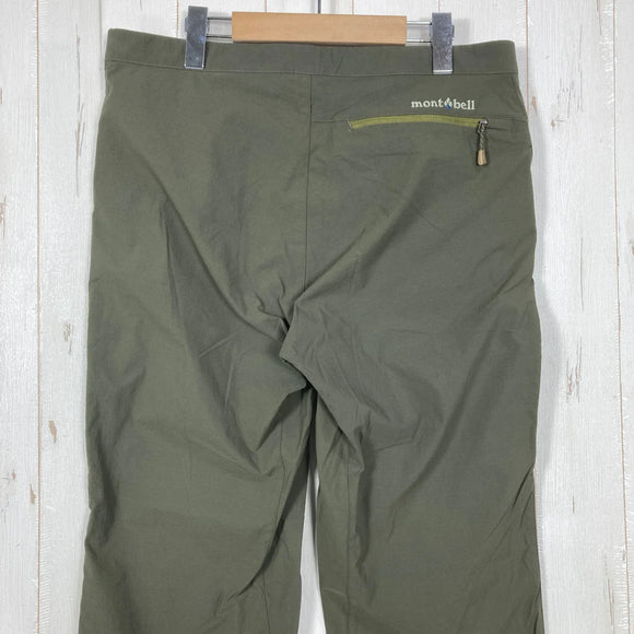 【Men's L グリーン系】 Montbell ( モンベル ) ストレッチ O.D. パンツ メンズ Stretch O.D. Pants Men's 1WAYストレッチ リップストップ はっ水加工 ナイロン ウェア ボトムス ロングパンツ ソフトシェル z00