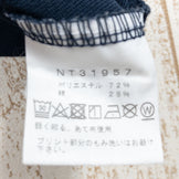 【Men's M ネイビー系】 The North Face ( ザ・ノースフェイス ) ショートスリーブ スクエアロゴ ティーシャツ ポリエステル NT31957 Asian Men's 化繊 ショートスリーブTシャツ クルーネック インナー シャツ トップス - 【公式】2ndGEAR（セカンドギア）Webショップ【登山用品・アウトドア用品専門 買取販売店】