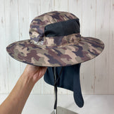 【OneSize グリーン系】 Bassdash（バスダッシュ） メッシュ フィッシング シェード ハット カモ ウェア ウェア小物 ヘッドウェア ハット z00061102 カモ ハット ヘッドウェア ウェア小物 ウェア