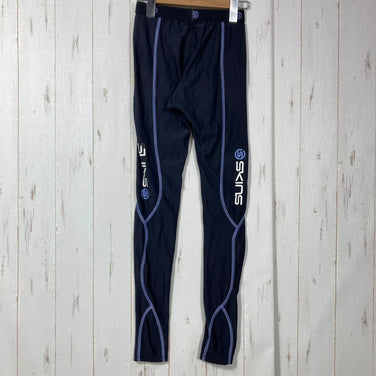 【Men's XS ブラック系】 Skins ( スキンズ ) コンプレッション スポーツ ロングタイツ Compression Sports Long Tights ナイロン ウェア ボトムス タイツ z00059957  タイツ ボトムス ウェア