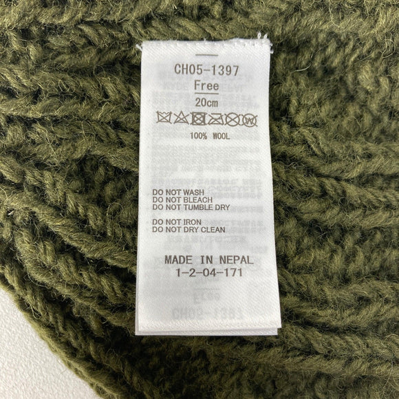 【OneSize グリーン系】 Chums ( チャムス ) ネパール ニット ワッチ Nepal Knit Watch ウール ウェア ウェア小物 ヘッドウェア ビーニー z00059964  ビーニー ヘッドウェア ウェア小物 ウェア