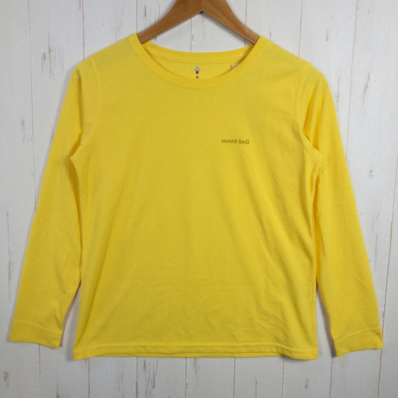 【Women's M イエロー系】 Montbell ( モンベル ) WIC.ロングスリーブT ポリエステル ウェア トップス インナー シャツ ロングスリーブTシャツ クルーネック 化繊 z00052701 化繊 ロングスリーブTシャツ クルーネック インナー シ - 【公式】2ndGEAR（セカンドギア）Webショップ【登山用品・アウトドア用品専門 買取販売店】