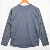 【Men's M グレー系】 Montbell ( モンベル ) WIC.ラグラン ロングスリーブT WIC. Raglan Long Sleeve T ポリエステル ウェア トップス インナー シャツ ロングスリーブTシャツ クルーネック 化繊 z0005297