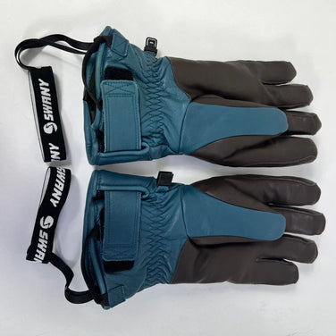 Men's Medium Navy Swany Alaska AV / LTD Leather Gloves with GORE-TEX (Gore-Tex) z00053581 AV / LTD Gloves