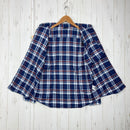 【Women's L ネイビー系】 Montbell ( モンベル ) ウイックロン オンデッキ シングル ポケット シャツ WIC OD Single Pocket Shirt ポリエステル ウェア トップス インナー シャツ ロングスリーブシャツ 化繊 z00059-3
