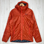 【Men's S オレンジ系】 2021 Patagonia ( パタゴニア ) ダス ライト フーディ DAS Light Hoody メトリックオレンジ Metric Orange MEOR 化繊ダウン ウェア トップス アウター ジャケット 化繊インサレーショ