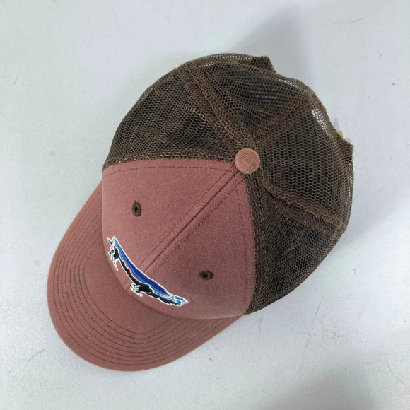 【OneSize ブラウン系】 Patagonia ( パタゴニア ) フィッツ ロイ バイソン ロープロ トラッカー ハット Fitz Roy Bison Lopro Trucker Hat オーガニックコットン ウェア ウェア小物 ヘッドウェア キャップ z00