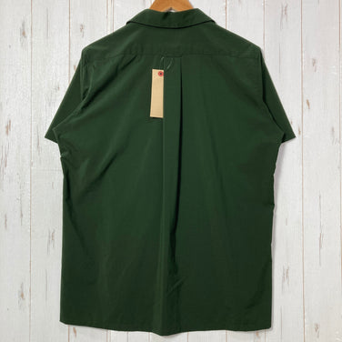 【Men's M グリーン系】 Yamatomichi ( 山と道 ) ユーエル ショートスリーブ シャツ UL Short Sleeve Shirt ポリエステル ウェア トップス インナー シャツ ショートスリーブシャツ 化繊 z00060121  化繊 ショー
