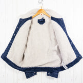 男士小号海军蓝巴塔哥尼亚绒毛衬里卡车司机夹克（NENA） - 已停产款式，难寻。灯芯绒和棉质上衣。