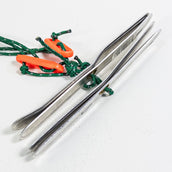 【OneSize シルバー系】 Exp Of Japan ( エキスパート オブ ジャパン ) クロスペグ スノーペグ 8枚セット キャンピングギア ペグ ステーク z00052807  ペグ ステーク キャンピングギア