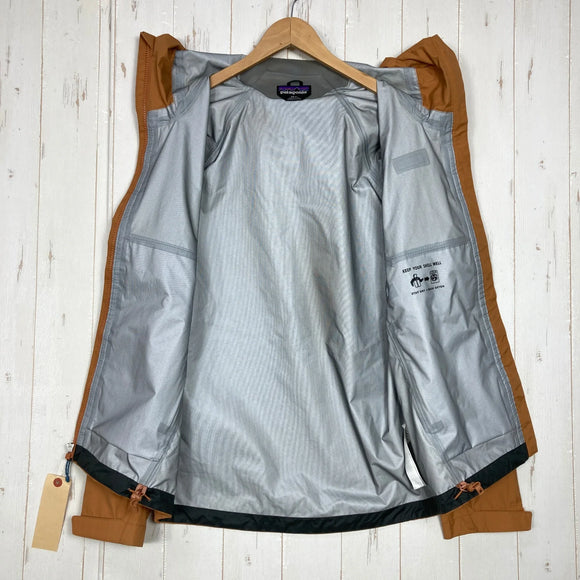 【Men's XS ベージュ系】 2023 Patagonia ( パタゴニア ) トレントシェル 3L レイン ジャケット Torrentshell 3L Rain Jacket FEBN ナイロン ウェア トップス アウター ジャケット レインシェル z00060