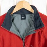 【Men's L レッド系】 Montbell ( モンベル ) シャミース ライニング ジャケット 防風 フリース 1104496 Asian Men's フリース アウター ジャケット トップス ウェア - 【公式】2ndGEAR（セカンドギア）Webショップ【登山用品・アウトドア用品専門 買取販売店】