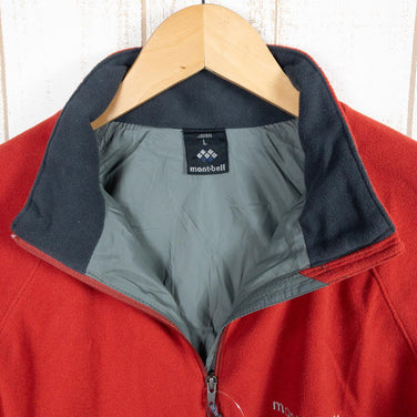 【Men's L レッド系】 Montbell ( モンベル ) シャミース ライニング ジャケット 防風 フリース 1104496 Asian Men's フリース アウター ジャケット トップス ウェア - 【公式】2ndGEAR（セカンドギア）Webショップ【登山用品・アウトドア用品専門 買取販売店】