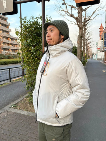 【Men's L グレー系】 Wildthings ( ワイルドシングス ) リバーシブル ビレイ ジャケット Reversible Belay Jacket WT24120SK PPL×GRY z00056187 PPL×GRY 化繊インサレーション アウター