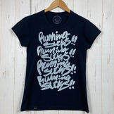 Women's Small Black Answer4 Running Sucks! 01 T-shirt, Polyester, Short Sleeve Crew Neck, Synthetic Fabric, Top, Undershirt, z00